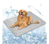 Raisand Cooling Mat for Dogs 98 x 70 cm, Scratch-Resistant, Durable & Made of High-Quality Polyester, Cooling Blanket Dog, Non-Toxic & Foldable, Self-Cooling Dog Mat for Indoor and Outdoor Use as well