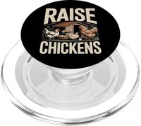 Raise Chickens Farm Funny Chicken PopSockets PopGrip for MagSafe