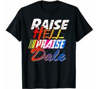 Raise Hell Praise Dale Men T-Shirt Size XL Black