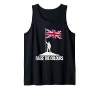 Raise The Colours British Patriot UK Flag Brexit Tank Top
