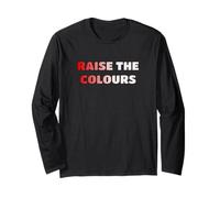 Raise The Colours, English Flag Long Sleeve T-Shirt