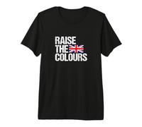 Raise the Colours | Patriotic UK Celebrating British Unity Premium T-Shirt