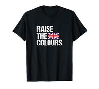 Raise The Colours | Patriotic UK Celebrating British Unity T-Shirt