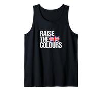 Raise The Colours | Patriotic UK Celebrating British Unity Tank Top
