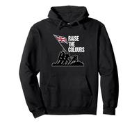 Raise The Colours Proud United Kingdom Flag British Pride Pullover Hoodie