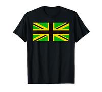 Raise The Jamaican Colours British Flag Union Jack England T-Shirt