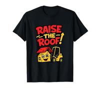 Raise the Roof Contractor Humor Graphic Print T-Shirt