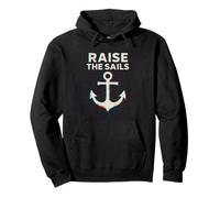 Raise The Sails Anchor Sea Punk Pullover Hoodie