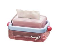 Raise Tissue Box Owner Multipurpose Kitchen Counter Planner with Eco Friendly PET PRESENTATION Substance for Bathroom Living Room Modern Tissue Owner for Home