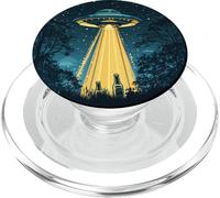 Raise Your Glass with UFO Beams a Beer Up Costume PopSockets PopGrip for MagSafe