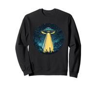 Raise Your Glass with UFO Beams a Beer Up Costume Sweatshirt