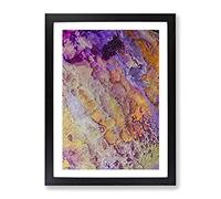 Raise Your Hands Abstract Framed Print | A2 Black Framed Wall Art | Ready to Hang | Abstract Fantasy Picture | Living Room Bedroom Lounge Office
