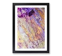 Raise Your Hands in Abstract Framed Print | A2 Black Framed Wall Art | Ready to Hang | Abstract Fantasy Picture | Living Room Bedroom Lounge Office