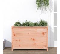 Raised Bed 119.5 x 40 x 78 cm, Solid Wood Douglas Fir, Raised Garden Bed for Outdoor Plants and Vegetables, Large Plant Pot