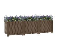 vidaXL Raised Bed 120x40x38 cm Polypropylene