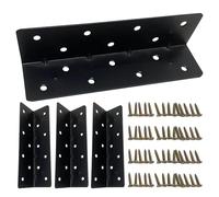 Raised Bed Corner Brackets - 90° Bracket with Screw for Planter Box | Raised Bed Corner Holders,for Garden Furniture Outdoor Indoor Fence Lawn Backyard