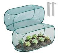 Raised Bed Cover 2 Pieces of Anti Barrier Screen