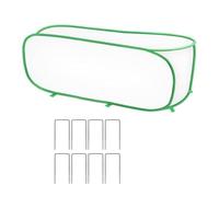 Raised Bed Cover - Portable Fine Mesh Garden Protection Netting Foldable Crop Shield 3.94 x 1.97 Feet | Vegetable Cover for Vegetables, Fruits, Flowers, Seedlings, Orchard