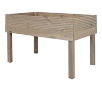 Raised Bed Garden Bed Pflanzbeet Nursery Bed Maxi Grey 119 x 75 X 79 CM Pine