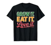 Raised Bed Garden Grow Yourself Food Independence Homegrown T-Shirt