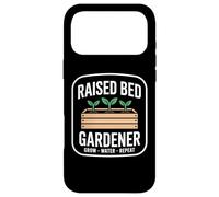 Raised Bed Gardener Grow Water Repeat Homegrown Vegetables Case for iPhone 17 Pro Max