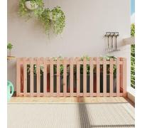 Raised Bed Slatted Fence Design 200 x 50 x 70 cm, Solid Wood Douglas Fir Robust Planter for Garden and Balcony, Untreated