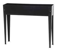 Raised Bed Slim, 98 x 25 x 82 cm Anthracite, Metal Powder Coated Planter