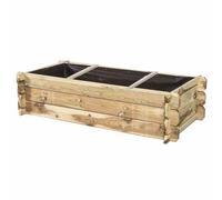 Siena Garden Tom Raised Bed Rectangular 120 x 60 x 30 cm
