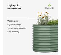 Raised Beds for Vegetables Garden Planter Flower Grow Box Container Herbs Steel