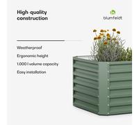 Raised Beds for Vegetables Garden Planter Flower High Grow Box Container Herbs