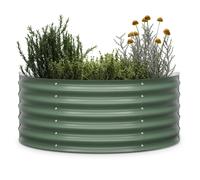 Raised Beds for Vegetables Garden Planter Flower High Grow Box Elevated Steel