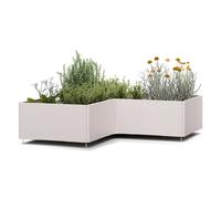 Raised Beds for Vegetables Garden Planter Flower Modular High Grow Box Steel