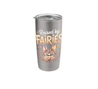 Raised by Fairies Fairy Fairycore Magic Stainless Steel Insulated Tumbler