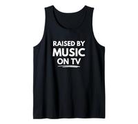 Raised by Music on TV Tank Top