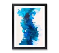 Raised By The Beginning Abstract Framed Print | A3 Black Framed Wall Art | Ready to Hang | Abstract Fantasy Picture | Living Room Bedroom Lounge Office