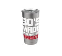 Raised Cassette Graffiti Rap Design Stainless Steel Insulated Tumbler
