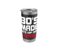 Raised Cassette Graffiti Rap Design Stainless Steel Insulated Tumbler