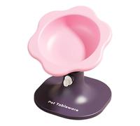 Raised Cat Bowl Pet Elevated Dish Feeder with Stand
