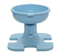 Raised Cat Bowl - Raised Cat Food Bowls | Cat Bowl Stand | Elevated Cat Bowls | Cat Feeding Bowls | Cat Feeding Station | Anti-Slip Non-Tip Food Container with Magnetic Sponge Grip for Indoor Cats