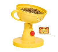 Raised Cat Bowl | Shape with 5 Heights and Animal Bowl Tilted from 15° to 60° - Ergonomic Pet Feeding Bowl for Indoor Outdoor Travel Balcony