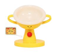 Raised Cat Bowls, 5 Heights and Feeding Dish for Pets in the Shape of 15°-60° Tilted Trophy, Ergonomic Dish for Pet Feeder | for Home Travel Balcony and Apartment