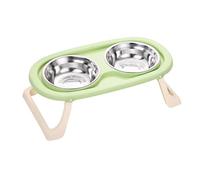 Raised cat bowls - height of cat to chathauteur detachable heightadjustable Nsure food suitable for your cat with the adjustable height of this double bowl, beautiful design in the mo