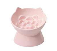 Raised Cat Dish Ceramic Water Dish