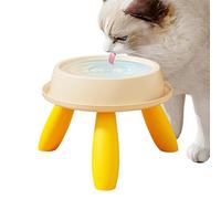 Raised Cat Dish - High Vomit Proof Pet Bowl for Small Cats and Dogs, Inclined Feeding Tray | Recommended Catering Veterinarian, Non Spilled Cat Feeder for the