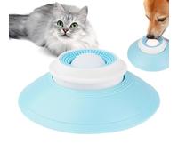 Raised Cat Feeder - 5.51in Bowl Diameter, 1.57in Depth, 5.31in Height, Anti-Vomit Pet Dish, Elevated Feeding Bowl | Multi-Pet Travel-Friendly For Kittens Puppies Indoor Outdoor Use