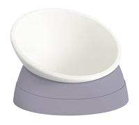 Raised Cat Food Bowl Adjustable Elevated Cat Bowl Anti Vomiting Cat Dish Non-Slip Thickened Wide Opening Small Dog Bowl Protecting Pet’s Spine Suitable for Indoor Small Pet, 17 Oz