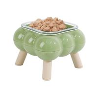 Raised Cat Food Bowl, Raised Cat Bowl, High Legged Water Bowl, Anti-Black Tip Feeder for Feeding and Drinking, Household On the Go