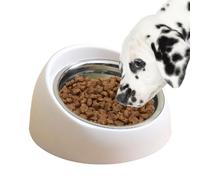 Raised Cat Food Bowls - 16° Raised Cat Food Bowls Whisker Friendly,Wide Shallow Bowl Elevated for Cats, Kittens, Puppies, Dogs, Pet Supplies