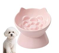 Raised Cat Food Bowls Ceramic Water Dish