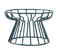 Raised Cat Food Bowls - Whisker-Friendly Anti-Vomit Ceramic Plate With Sturdy Metal Stand, Elevated Cat Bowl For Food And Water | Practical Shallow Dish Promoting Comfortable Eating And Healthy Postur